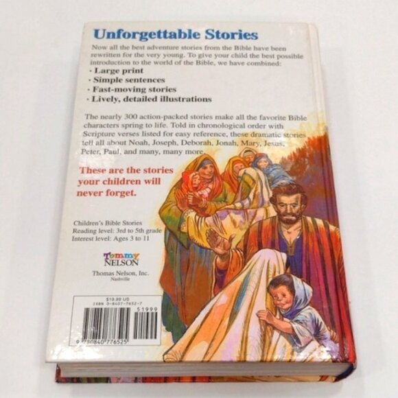 Hardcover Book The Children's Bible Story Book Retold by Anne de Graaf - Picture 2 of 10